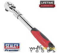 Sealey Ratchet Wrench 1/2"Sq Drive Extendable Premier Quick Release Locking Ring