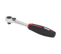 Sealey Ratchet Wrench 1/4"Sq Drive Compact Head 72-Tooth Flip Rev AK8980