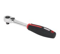 Sealey Ratchet Wrench 1/4"Sq Drive Compact Head 72-Tooth Flip Reverse