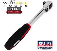 Sealey Ratchet Wrench 3/8"Sq Drive Compact 72Tooth Flip Reverse Platinum Premium