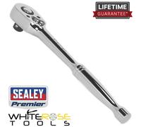 Sealey Ratchet Wrench 3/8"Sq Drive Pear-Head Flip Reverse Premier