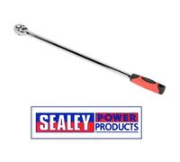Sealey AK6695 Ratchet Wrench Extra-Long 600Mm 1/2inSq Drive