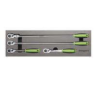 Sealey Ratchet Wrench Set S01231 – 4pc 1/2" Sq Drive