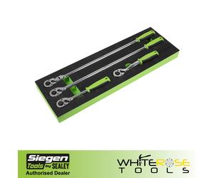 Sealey Ratchet Wrench Set 4pc 1/2"Sq Drive Flip Reverse Siegen