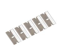 Sealey AK867/1 Razor Scraper Blade, Silver, Pack of 5