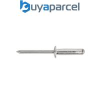 Sealey RB4823 Load Spreading Aluminium Standard Flange Rivet 4.8 x 23mm - Pack o