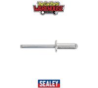 Sealey RB6418S Aluminium Standard Flange Blind Rivet 6.4 x 18mm - Pack of 2