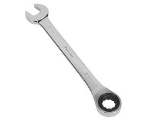 Sealey RCW21 21mm 7/16w Scaffold Open End/Fixed Head Ratchet Combination Spanner