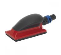 Sealey RE4011 70 x 120mm Dust-Free Sanding Block,Red
