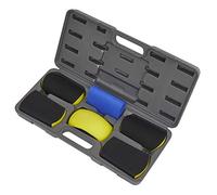 Sealey RE40KIT 6pc Hook-and-Loop Sanding Block Kit