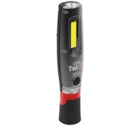 Sealey Rechargeable 20W COB LED Twist Magnetic Inspection Lamp Red