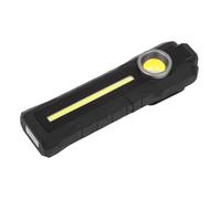 Sealey Rechargeable 3-in-1 Inspection Light 5W COB & 3W SMD LED - LED316, Black