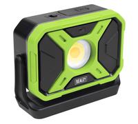 Sealey Rechargeable 360° Floodlight With Power Bank 24W Cob Led