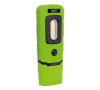 Sealey LED3601G Rechargeable 360° Inspection Lamp 3w COB 1w LED Green Lithium