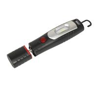 Sealey LED3602 Rechargeable 360 Deg. Inspection Lamp 7 SMD + 3W LED Black Lithium-ion