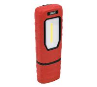 Sealey Rechargeable 360 Inspection Light 5W COB & 1W SMD LED - Red LED3601R