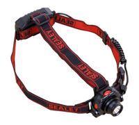 Sealey Rechargeable Head Torch 3W Cree Led 180 Lumens Adjustable Ht106Led