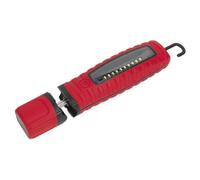 Sealey Rechargeable Inspection Lamp 360 Degree 14 Smd 3W Led Red Led360R