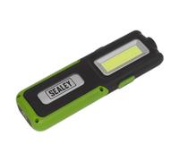 Sealey Rechargeable Inspection Light 5W Cob & 3W Smd Led With Power Bank - Green Led318G