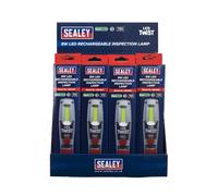 Sealey Rechargeable Inspection Light 8W Led - Display Box Of 12 Led1001Db