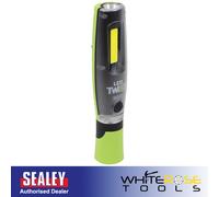 Sealey Rechargeable LED Twist® Inspection Light 20W COB + 3W SMD Magnetic