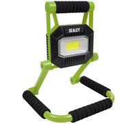 Sealey Rechargeable Portable Fold Flat Floodlight 10W Cob Led Lithium-Ion Ledfl10W