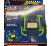 Sealey FL20W 20W COB LED Rechargeable Portable Floodlight - Fold Flat