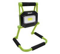 Sealey Rechargeable Portable Fold Flat Floodlight 20W Cob Led Lithium-Ion Ledfl20W