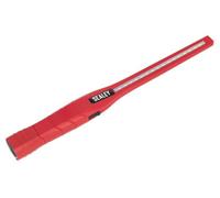Sealey Rechargeable Slim Inspection Lamp 360 Degree 8W 1W Smd Led Red Led3604R