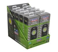Sealey Rechargeable Torch With Wireless Speaker 10W Cob Led X 10 Led50Wsdb