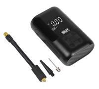 Sealey Rechargeable Tyre Inflator & Power Bank with Worklight - CTI130, Black
