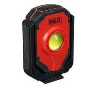 Sealey Rechargeable Worklight 15W COB - LED315, Black/Red