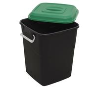 Sealey Refuse/Storage Bin 50L - Green BM50G