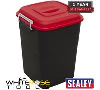 Sealey BM50R Refuse/Storage Bin 50L - Red