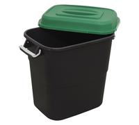 Sealey Refuse/Storage Bin 75L - Green BM75G