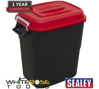 Sealey BM75R Refuse/Storage Bin 75L - Red