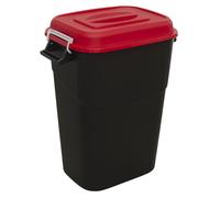 Sealey Refuse/Storage Bin 95L - Red BM95R
