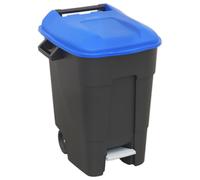 Sealey BM100PB Refuse/Wheelie Bin With Foot Pedal 100L - Blue