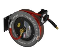 Sealey SA84 Retractable Air Hose Steel Reel 8mtr Ø10mm ID Rubber Hose