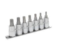 Ribe Socket Bit Set 7pc 3/8"Sq Drive 50mm Sealey