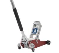 Sealey RJA1550 Premier Low Profile Aluminium Trolley Jack with Rocket Lift 1.5 T