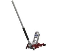 Sealey Rja2500 Premier Low Profile Aluminium Trolley Jack With Rocket Lift 2.5 Tonne