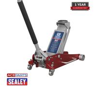 Sealey RJAS2500 2.5tonne Low Entry Aluminium Trolley Jack Rocket Lift/Lifting