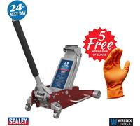 Sealey RJAS2500 2.5tonne Low Entry Aluminium Trolley Jack Rocket Lift/Lifting