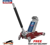 Sealey RJAS2500 Trolley Jack 2.5tonne Racing Aluminium / Steel Rocket Lift PC