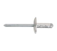 Sealey RM4015S Aluminium Multi-Grip Rivet Standard Flange 4 X 15Mm Pack Of 200