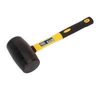 Sealey RMB100 Rubber Mallet 1lb Fibreglass Shaft
