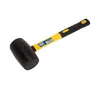 Sealey RMB150 1.5lb Rubber Mallet with Fibreglass Shaft