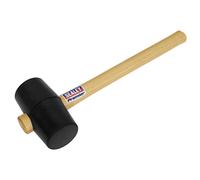 Sealey RMB175 Premier Rubber Mallet 1.75lb - Black