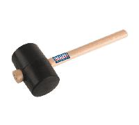 Sealey RMB250 2.5lb Rubber Mallet - Black